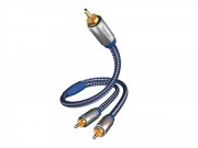 Inakustik Premium Y-Subwoofer Cable Y Sub; Cinch > 2 x...