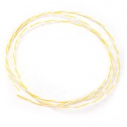 SilverGold-Wire 2*0,2mm2 PTFE-isolated