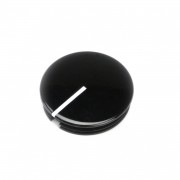 Classi Spannzangen Knopfkappe 28mm schwarz glossy,...