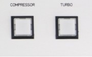 GSSL Turbo Sidechain Pushbutton Frontplatten Set, Turbo