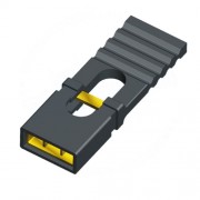 100pcs Mini Jumper Handle 2,54mm, goldplated contacts