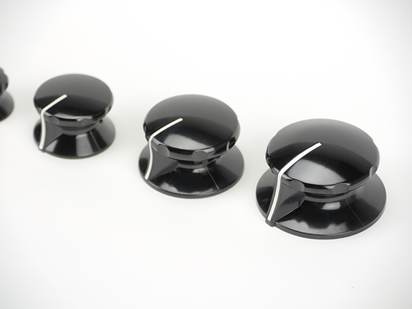 Knob collection fester bakelite black