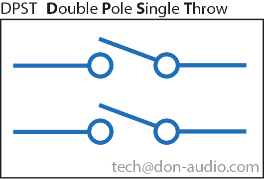 DPST Double Single Double Throw