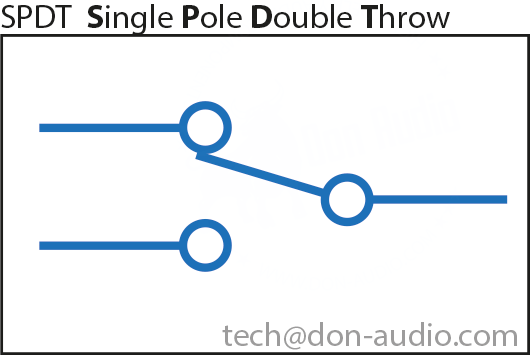 SPDT Single Pole Double Throw