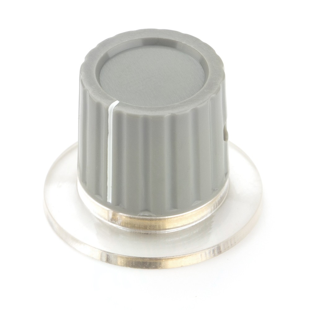 Classic British Fluted Knob with skirt, 8,19