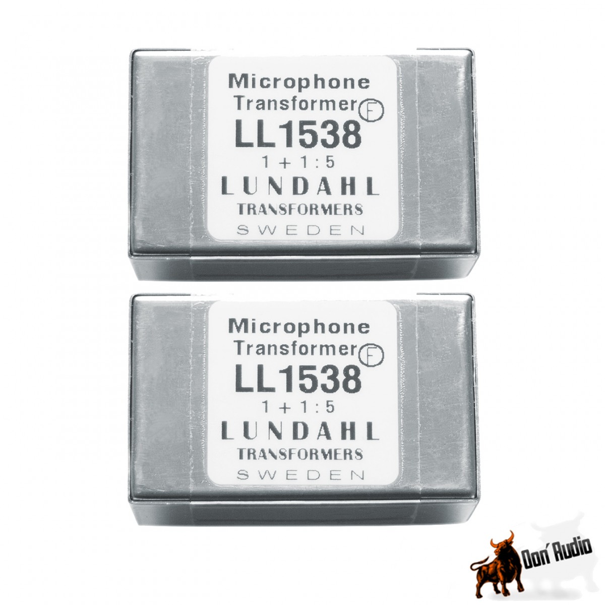 Lundahl LL1538 Microphone Input Transformer Matched Pair 2 pieces, 17