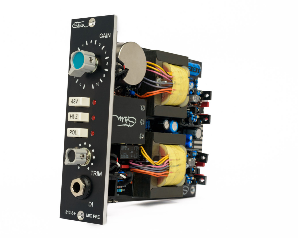 Stam Audio SA-312-5+ Dual stage Discrete Mic Preamp with DI Stam Audio SA-312-5+ Dual stage Discrete Mic Preamp with DI
