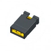 100pcs Mini Jumper 2,54mm, vergoldete Kontakte