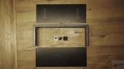 2U Steel Case vented 19 RoFF - Mono XLR and IEC cut-out