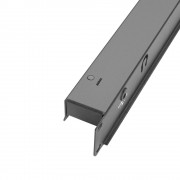 19 LED Sensor rack light 1 U white