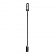 4-pol XLR Schwanenhalsleuchte mit 4 COB LEDs und Farbwahl