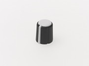 Daka-Ware 2-Shot Instrument Control Knob 1221 Black