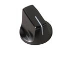 Daka-Ware Pointer Control Knob 1510 schwarz