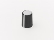 Daka-Ware 2-Shot Instrument Control Knob 1226 Black