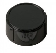 Daka-Ware Instrument Control Knob 1208 Black