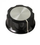 Daka-Ware Instrument Control Knob 1120 Black