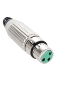 AG PLT 3 PIN NI PLT Connector