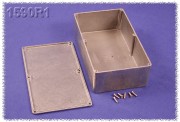 Diecast Enclosure 111x192x57 mm, Natural Aluminum