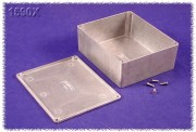 Aluminium Gehuse 121x145x52 mm, natur