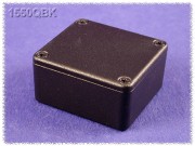 Diecast Enclosure 55x60x26 mm, black