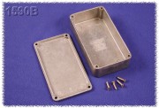 Aluminium Gehuse, wasserdicht 60x112x27 mm, natur