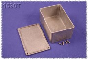 Watertight Diecast Enclosure 80x120x55 mm, Natural Aluminum
