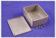 Diecast Enclosure 94x120x53 mm, Natural Aluminum