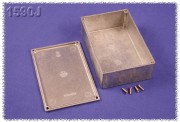 Watertight Diecast Enclosure 95x145x45 mm, Natural Aluminum