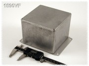 Diecast Enclosure, Flanged Base 119x119x90 mm, Natural...