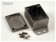 Diecast Enclosure, Flanged Base 38x53x27 mm, Natural Aluminum