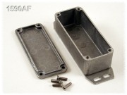 Aluminium Gehuse, Boden mit Montagewinkeln 39x92x27 mm, natur