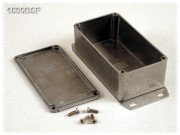 Aluminium Gehäuse, Boden mit Montagewinkeln 60x112x38 mm, natur