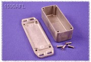 Diecast Enclosure, Flanged Lid 39x92x27 mm, Natural Aluminum