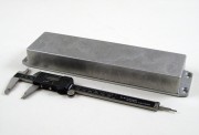 Diecast Enclosure, Flanged Lid 71x254x36 mm, Natural...