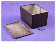 Watertight Diecast Enclosure 121x171x101 mm, black