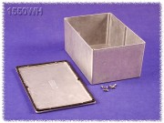 Aluminium Gehuse, wasserdicht 146x222x101 mm, natur