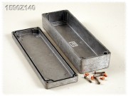 Watertight Diecast Enclosure 80x250x40 mm, Natural Aluminum