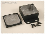 Aluminium Gehuse, wasserdicht, Boden mit Montagewinkeln...