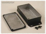 Aluminium Gehuse, wasserdicht, Boden mit Montagewinkeln...