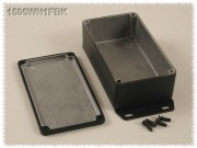 Aluminium Gehuse, wasserdicht, Boden mit Montagewinkeln...