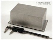 Aluminium Gehuse, wasserdicht, Deckel mit Montagewinkeln...