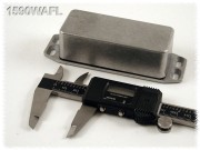 Aluminium Gehuse, wasserdicht, Deckel mit Montagewinkeln...