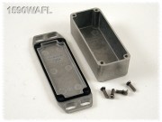 Aluminium Gehäuse, wasserdicht, Deckel mit Montagewinkeln 39x92x27 mm,...