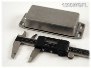 Aluminium Gehuse, wasserdicht, Deckel mit Montagewinkeln...