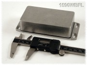 Aluminium Gehuse, wasserdicht, Deckel mit Montagewinkeln...