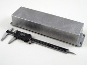 Aluminium Gehuse, wasserdicht, Deckel mit Montagewinkeln...