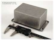 Aluminium Gehuse, wasserdicht, Deckel mit Montagewinkeln...
