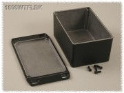 Aluminium Gehuse, wasserdicht, Deckel mit Montagewinkeln...