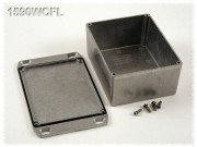 Aluminium Gehäuse, wasserdicht, Deckel mit Montagewinkeln 94x120x53 mm,...