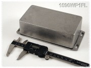 Aluminium Gehuse, wasserdicht, Deckel mit Montagewinkeln...